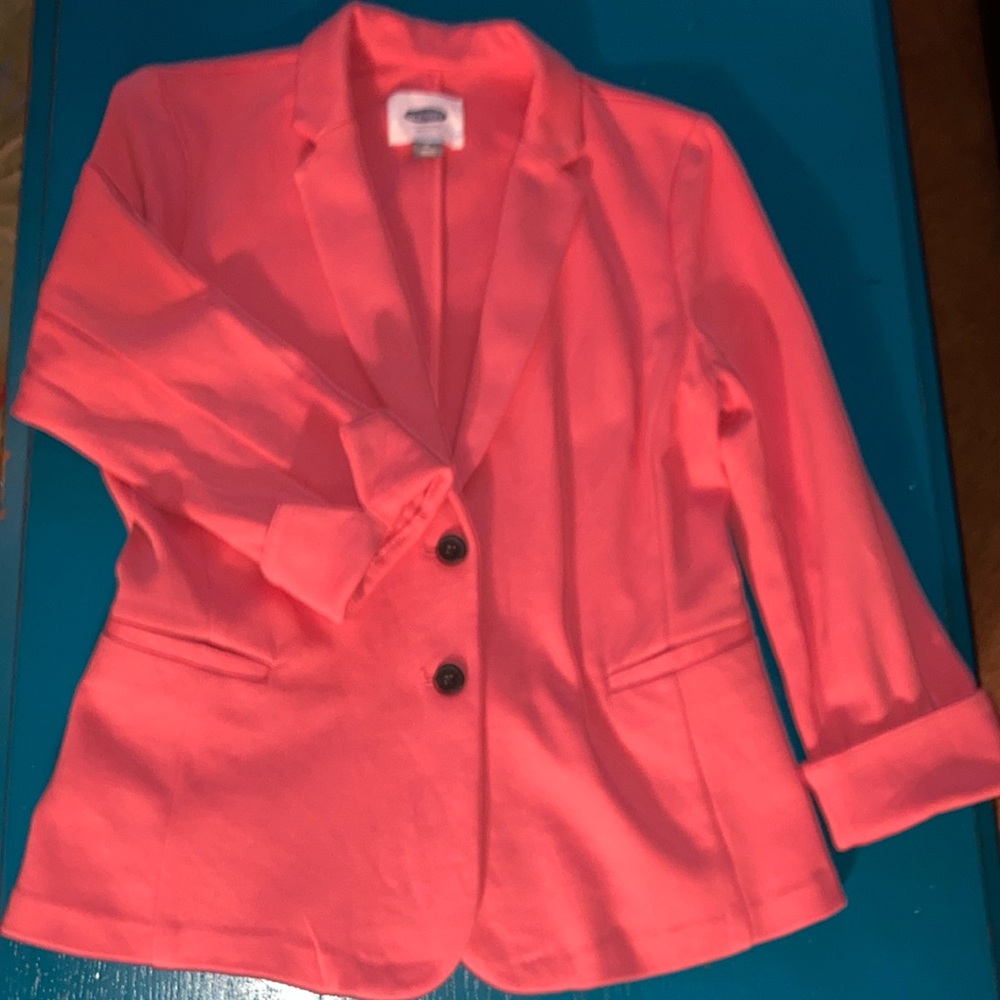 Blazer-OLD NAVY Lovely. Comfy stretch material for easy wear/maintenance